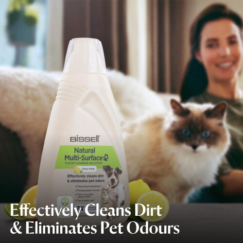 Bissell BISSELL Natural Pet Multi-Surface Floor Cleaning Solution, For BISSELL CrossWave 1