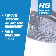 HG Power Gel Brush Limescale Remover Limescale Cleaner Descaler Bathr
