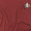 Star Trek (L, Cardinal) Star Trek Mens Deep Space Nine Command Emblem T-Shirt 3