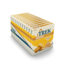 JB's TREK Protein Flapjacks - Original Oat - Plant-based protein - Gluten Free - 36 x 50g bars - 1,8kg