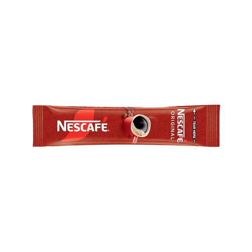 Nescafe Nescafé Original Instant Coffee Sachets, 100 x 1.2g Single Sticks 1