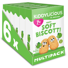 Kiddylicious Apple Biscotti - Yummy Baked Snacks for Kids - Suitable f