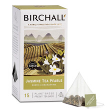 Birchall Tea Bags, Jasmine Tea Pearls Gift Set, Green Tea Bursting with Full Flavour, Perfect Herbal Tea Gift Set