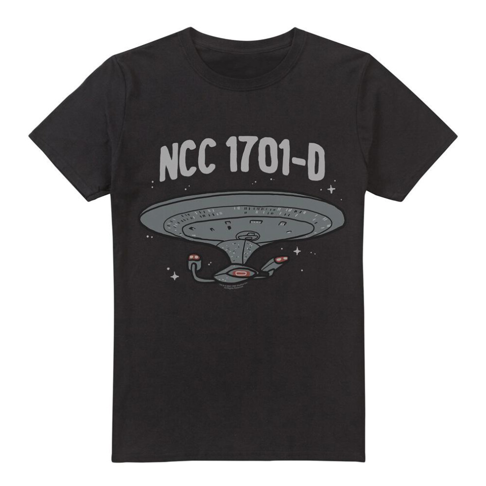 Star Trek (4Xl, ) Mens The Next Generation T-Shirt Black