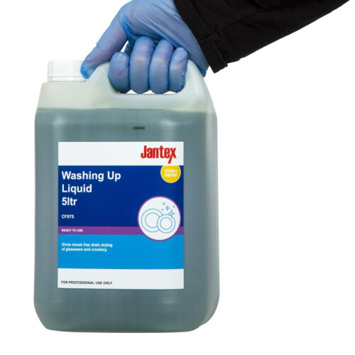Jantex Washing Up Liquid Concentrate 5 Litre, Green, Pack Quantity: 1 1