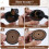 2Pcs Reusable Coffee Capsule Lids for , Refillable Vertuo Coffee Capsules Discs with Aluminum Foil 5