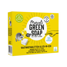 Marcel's Green Soap - Dishwasher Tablets All-in-One - Washing Machine - Micropla