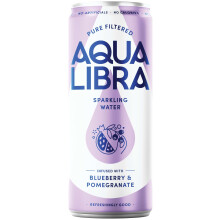 AQUA Libra Sparkling Water Sugar Free Fruit Water No Sugar No Calories