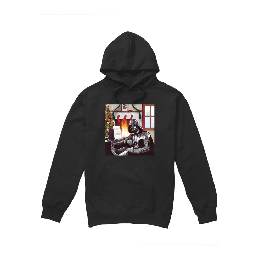 Star Wars (Xl, Black) Mens Christmas Carols Darth Vader Hoodie