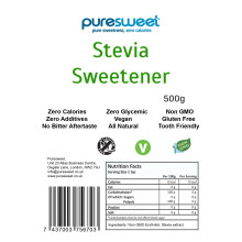 Puresweet Premium Stevia Sweetener 500g Tastes Like Sugar Diabetic an