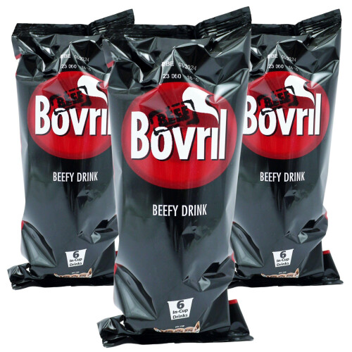 Bovril Bundle of 3 x Bovril Beef Flavoured instant in - cup drinks)