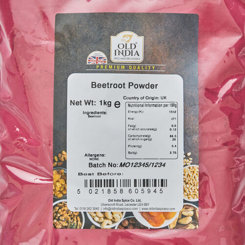 Old India Beetroot Powder 1kg Pack of 2
