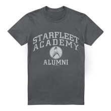 (XL, Charcoal) Star Trek Mens Alumni T-Shirt
