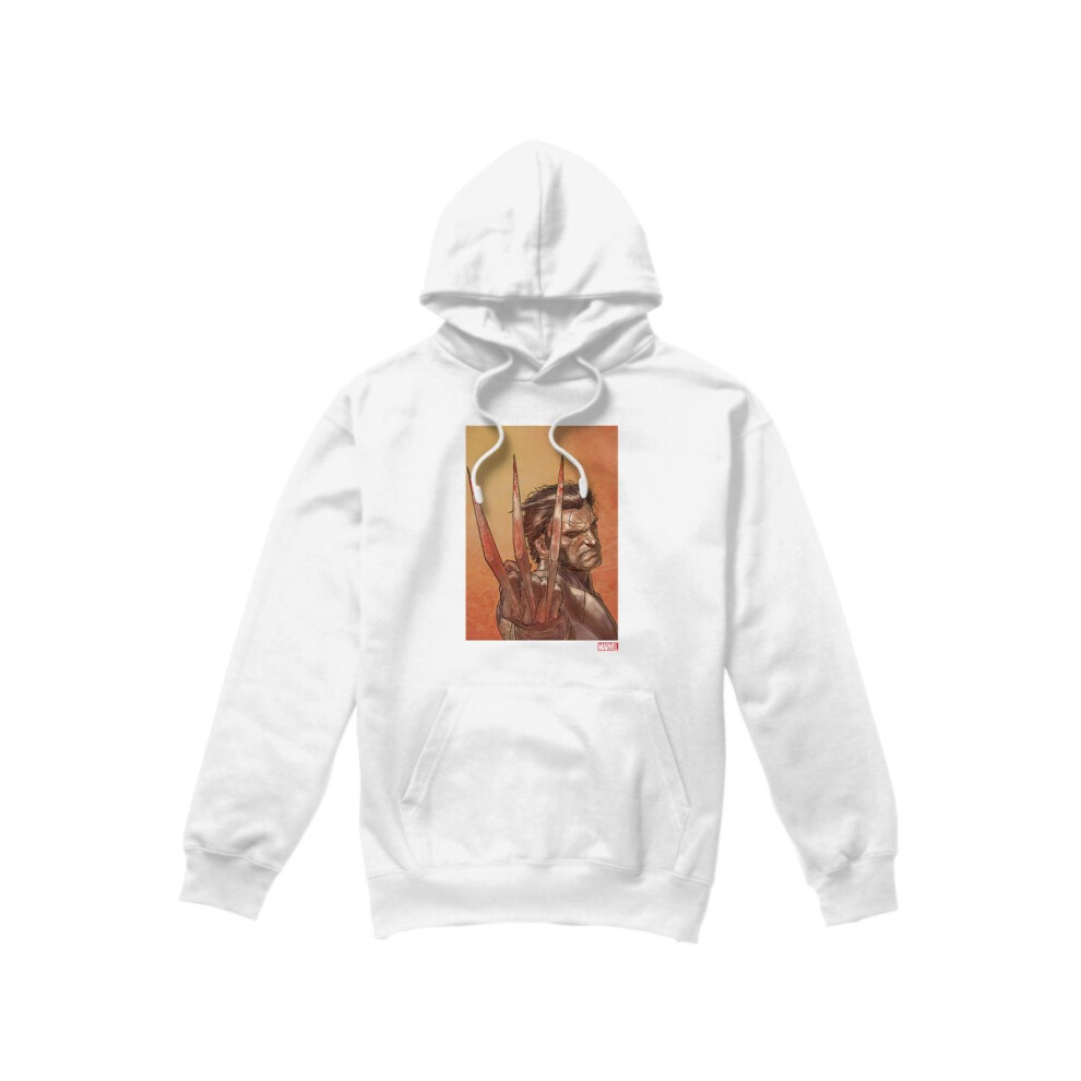Marvel (Xl, White) Mens X-Men Ready Wolverine Hoodie