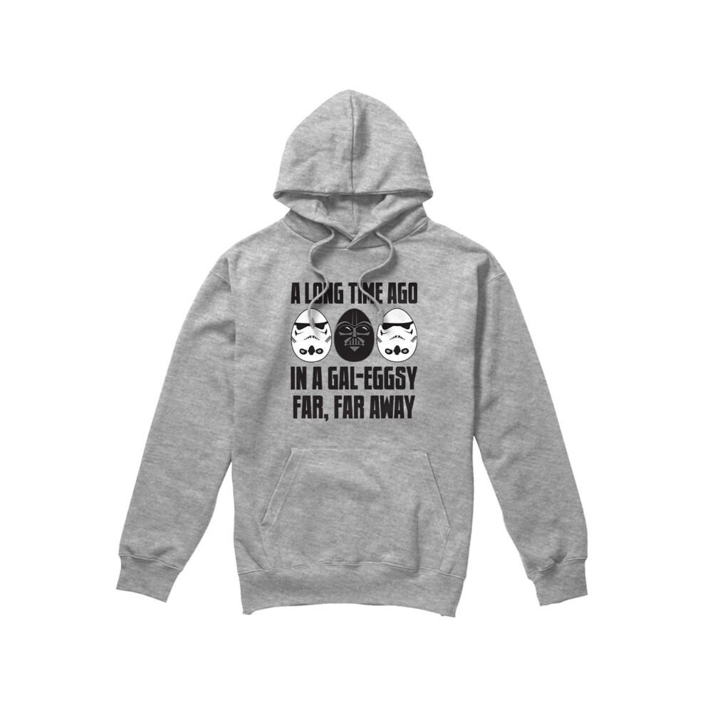 Star Wars (S, Sport Heather) Mens Galeggsy Far, Far Away Hoodie Multicoloured
