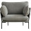 Modern Accent Armchair with Metal Frame 1