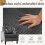 YODOLLA Armchair Grey Corduroy 5