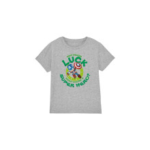 (12-13 Years, Sport Heather) Captain America Childrens/Kids St Patrick's Day Lucky Superhero St Patricks Day T-Shirt