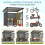 2 x 2m Außenbereich Hartdach-Grillgazebo 5