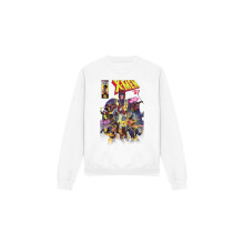 (XXL, White) Marvel Unisex Adult X-Men Comic Cover Team Sweatshirt