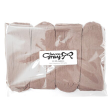 (One Size, Mink) Joanna Gray Womens/Ladies Anklets (10 Pairs)