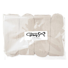 (One Size, Chiffon) Joanna Gray Womens/Ladies Anklets (10 Pairs)