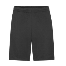 (L, Black) Fruit of the Loom Unisex Adult Lightweight Shorts