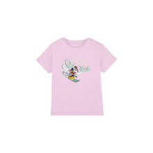 (3-4 Years, Pink) Disney Childrens/Kids Ski Club Minnie Mouse T-Shirt