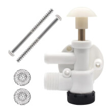 Pour Sealand RV Ensemble de Valve D'Eau Kit de RéParation de Toilettes de Remorque EcoVac Vacuflush Toilettes à Chasse D'Eau à PéDale
