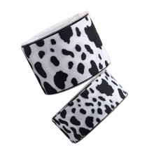 8Rolls Durable Cow Prints Ribbon for Present Wrapping and Hair Bows