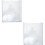 2Pièces Rangement Murale Transparent Pour Lettres Et Documents 6