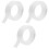 3Rolls Removable Transparent Double Sided Tape Strong Stickiness 4