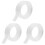 3Rolls Removable Transparent Double Sided Tape Strong Stickiness 3