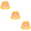 3Pièces Cones Protecteurs Respirants Réglables Pour Chat Multicolores 9