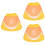 3Pièces Cones Protecteurs Respirants Réglables Pour Chat Multicolores 6