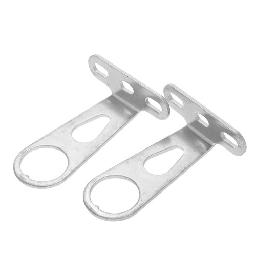6Pièces Support Panier Argenté Fixation Stable 1