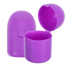 8Pièces Boîte De Rangement Violet PP Pour Coupes Menstruelles