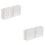 2Pièces Bâtiment Plastique Miniature Pour 8