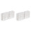 2Pièces Bâtiment Plastique Miniature Pour 4
