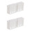 2Pièces Bâtiment Plastique Miniature Pour 7