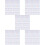 50Sheets Multi-Functional White Pet Holographic Self Adhesive Film 8