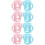 8Pièces Poignées Universelles Silicone Pour Bébé Colorées 10