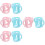 8Pièces Poignées Universelles Silicone Pour Bébé Colorées 9