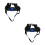 2Pièces Insert Casque Protection Construction Plastique Confortable 4