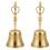 2Pièces Cloches À Main En Pour Décoration 4