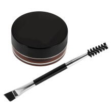 3St Wenkbrauwwax En Gel Set Voor Langdurige Donkerbruine Wenkbrauwen