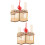 2Pièces Cage Suspendue Bambou Pour De Petits Insectes 7