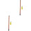 2Pièces Flûtes Traditionnelles En Bambou Couleur Multi Simple À Jouer 5