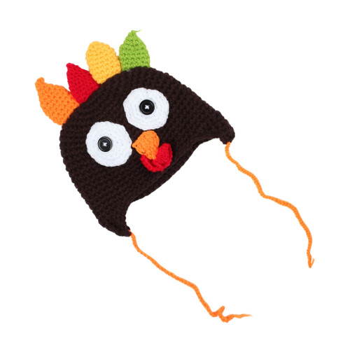 3Pièces Chapeaux Bébé Multicolores Tricot Hiver 1