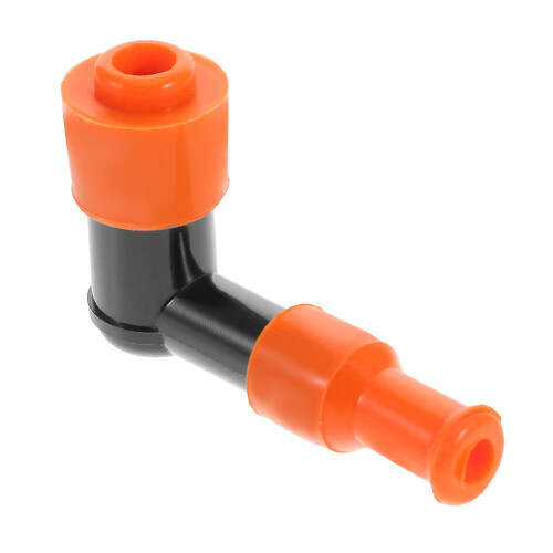 5Pièces Capuchon Bougie Multi Usage Plastique Résistant Orange 1